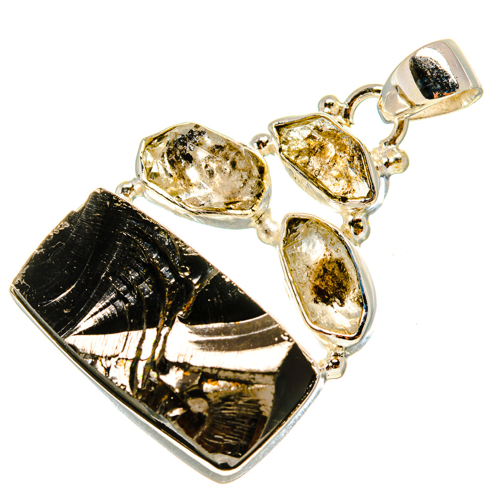 Shungite Pendants handcrafted by Anasilvercos - PD759221
