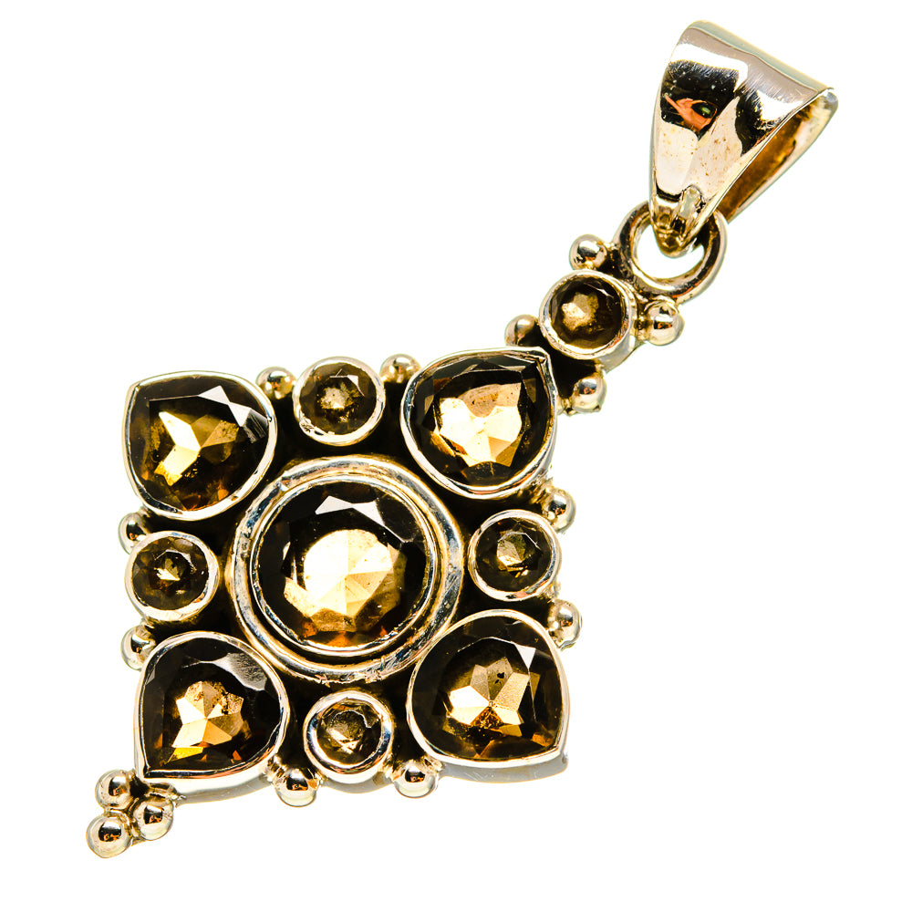 Smoky Quartz Pendants handcrafted by Anasilvercos - PD759231
