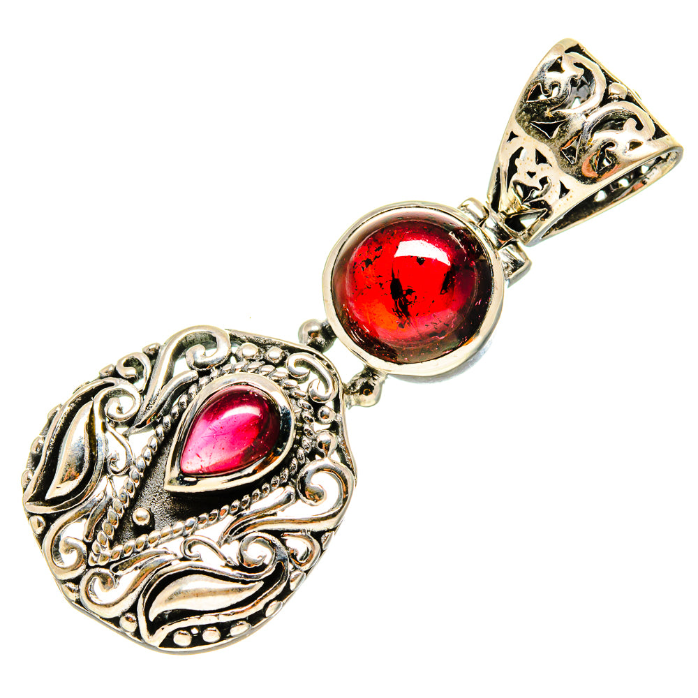 Garnet Pendants handcrafted by Anasilvercos - PD759243
