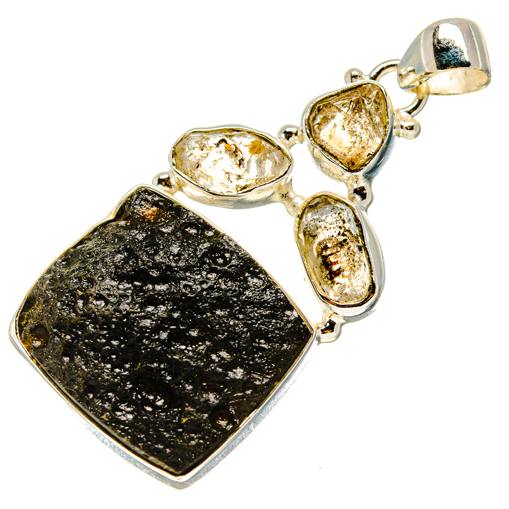 Tektite Pendants handcrafted by Anasilvercos - PD759275