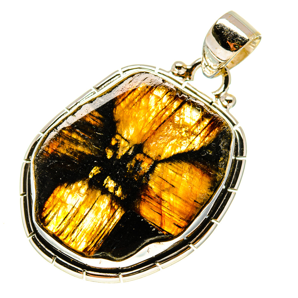 Chiastolite Pendants handcrafted by Anasilvercos - PD759283