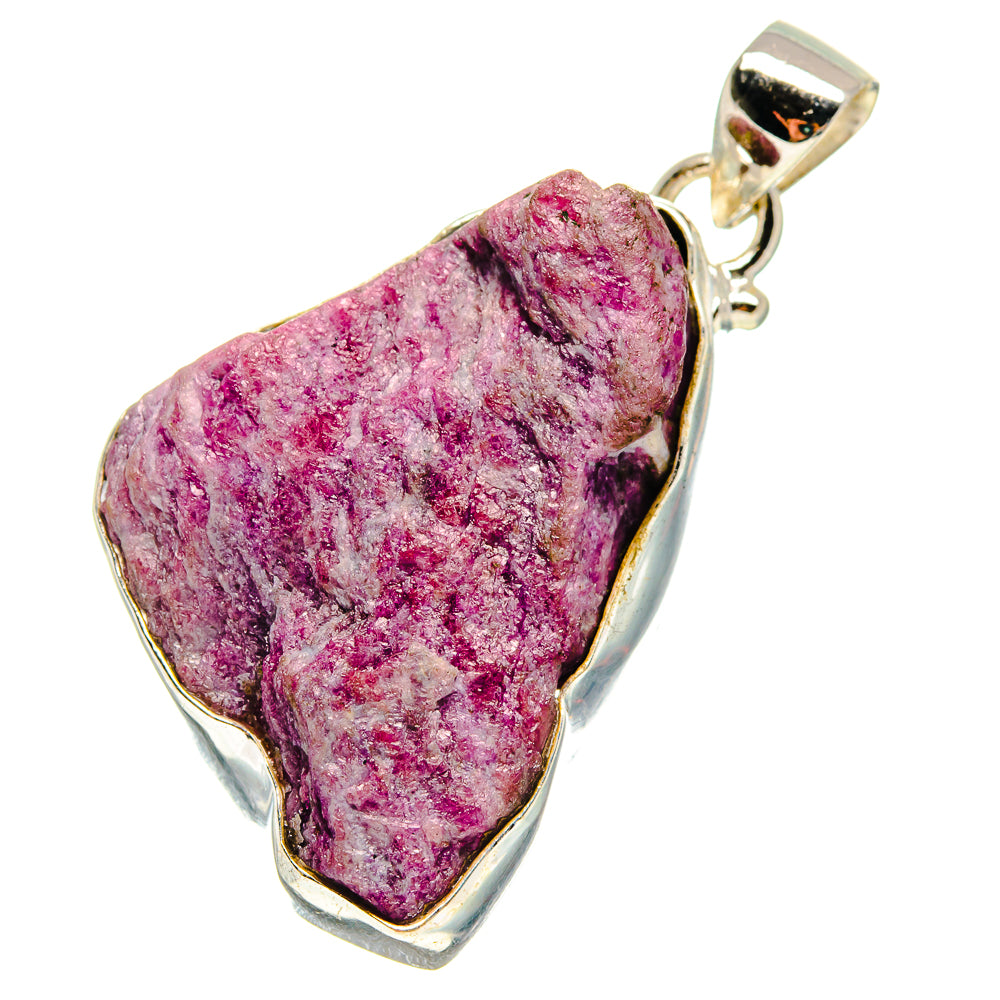 Ruby Fuchsite Pendants handcrafted by Anasilvercos - PD759338