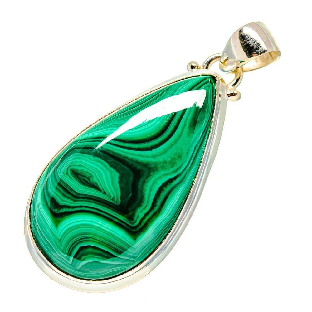 Malachite Pendants handcrafted by Anasilvercos - PD759341