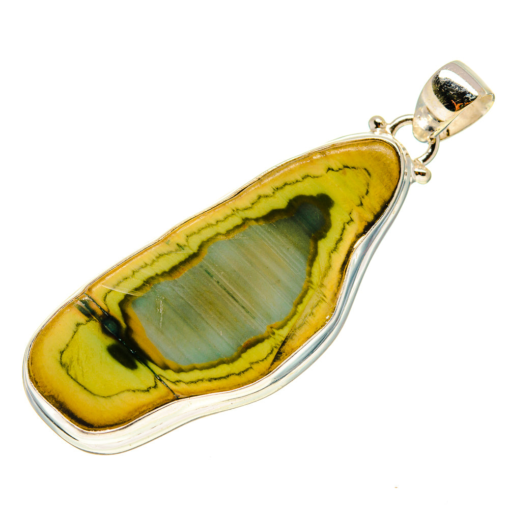 Willow Creek Jasper Pendants handcrafted by Anasilvercos - PD759342