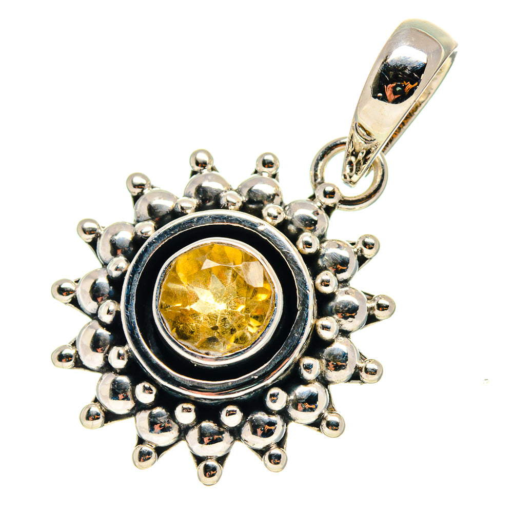 Citrine Pendants handcrafted by Anasilvercos - PD759351