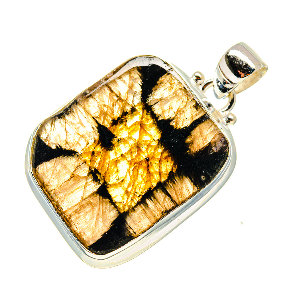 Chiastolite Pendants handcrafted by Anasilvercos - PD759353