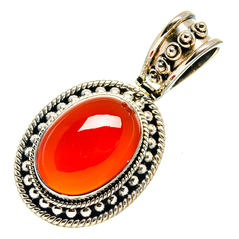 Carnelian Pendants handcrafted by Anasilvercos - PD759357