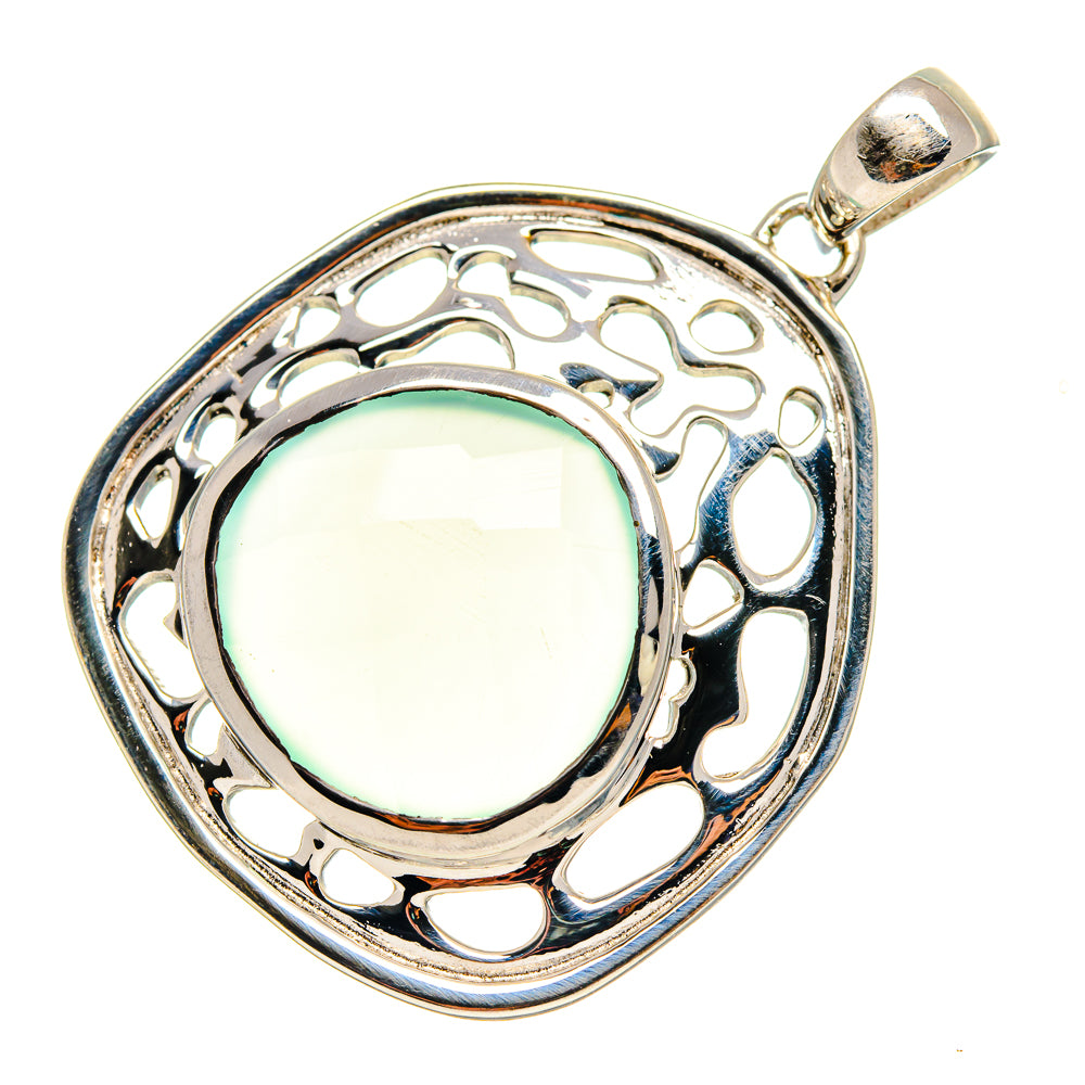 Aqua Chalcedony Pendants handcrafted by Anasilvercos - PD759360
