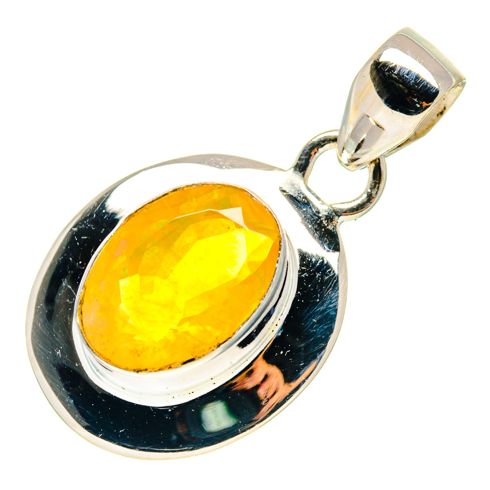 Ethiopian Opal Pendants handcrafted by Anasilvercos - PD759382