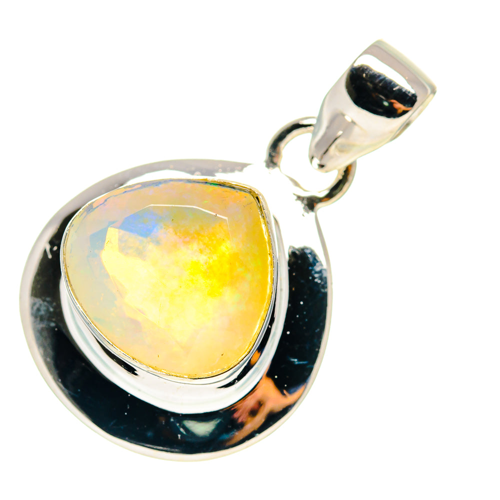 Ethiopian Opal Pendants handcrafted by Anasilvercos - PD759391