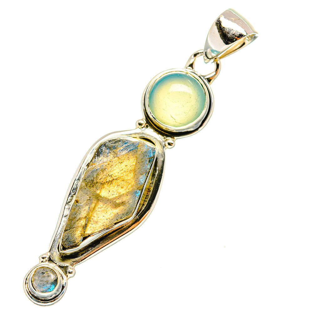 Labradorite Pendants handcrafted by Anasilvercos - PD7594