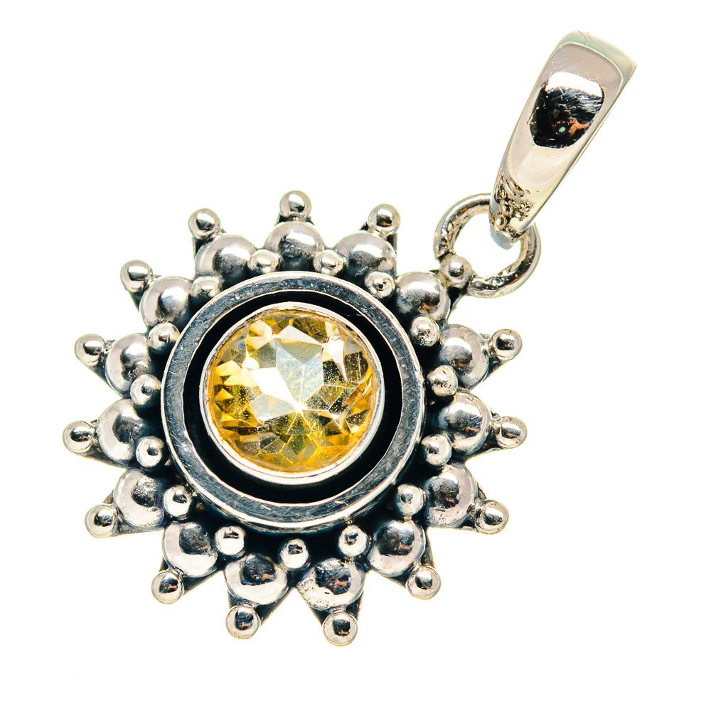 Citrine Pendants handcrafted by Anasilvercos - PD759415