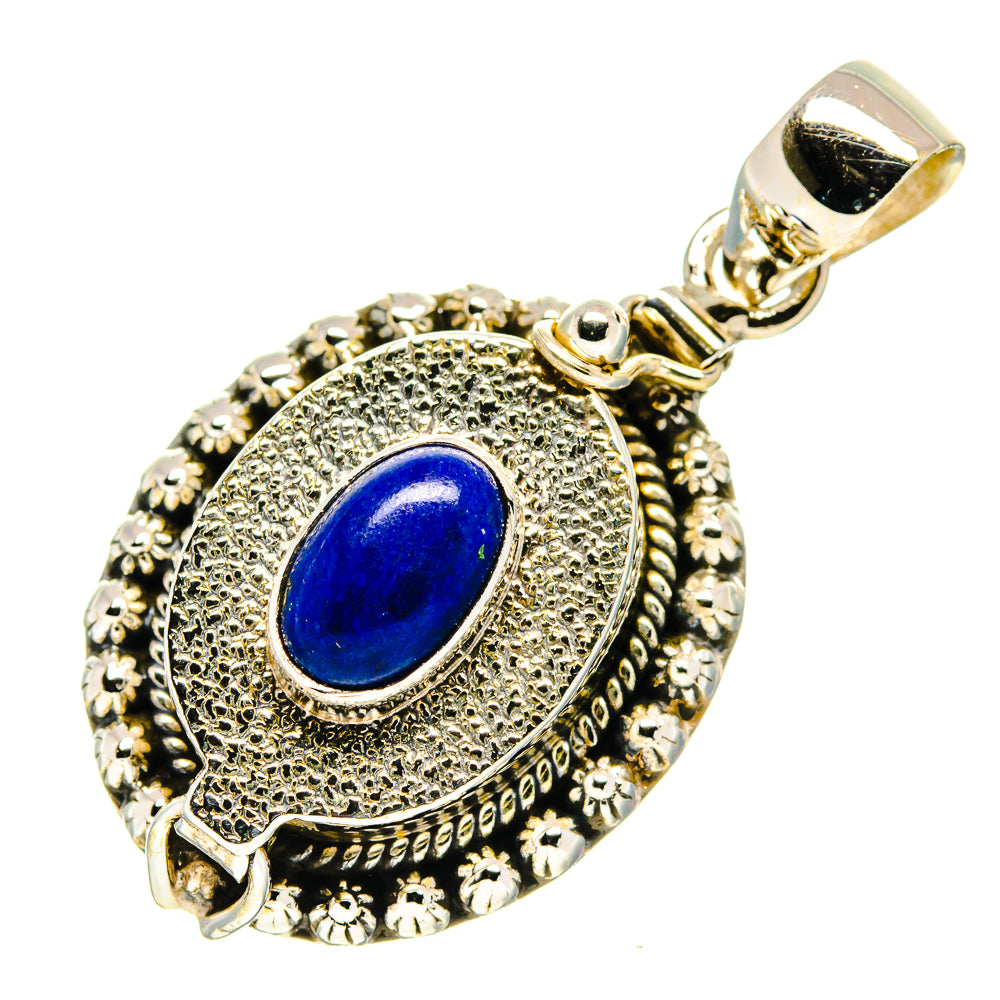 Lapis Lazuli Pendants handcrafted by Anasilvercos - PD759449
