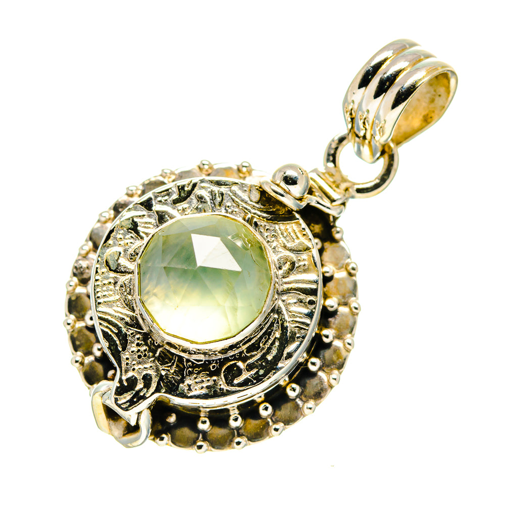 Prehnite Pendants handcrafted by Anasilvercos - PD759452