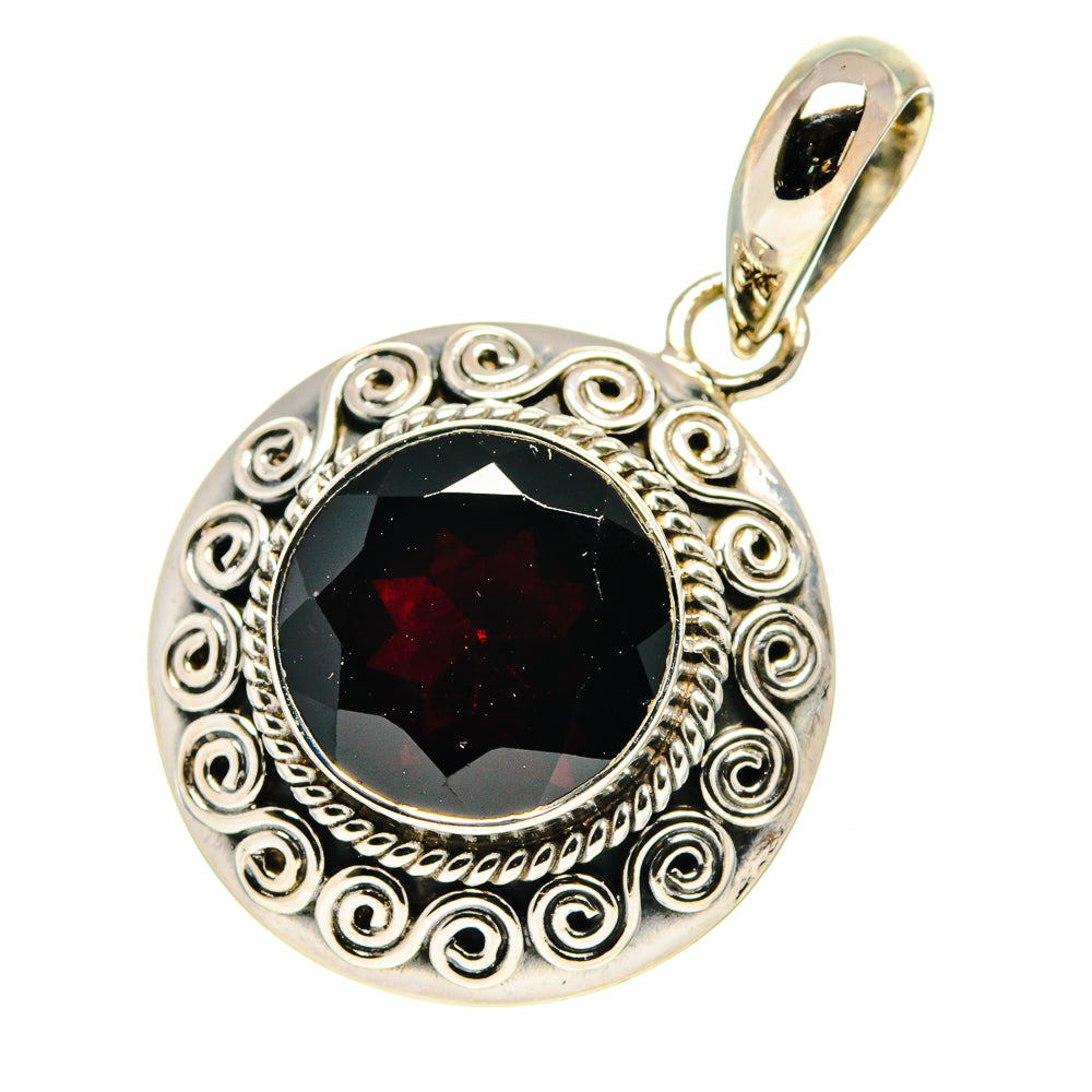 Garnet Pendants handcrafted by Anasilvercos - PD759467