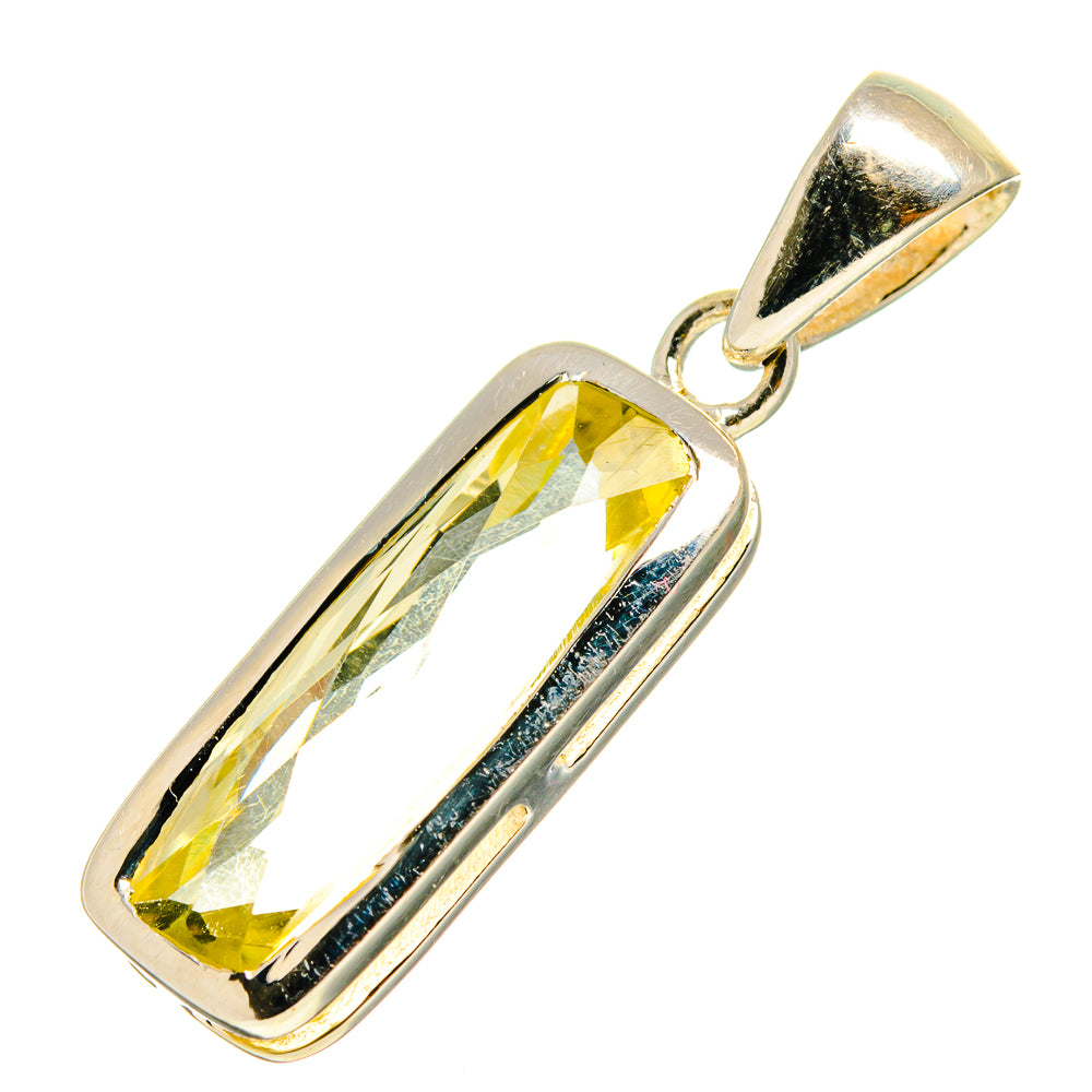 Lemon Quartz Pendants handcrafted by Anasilvercos - PD759495