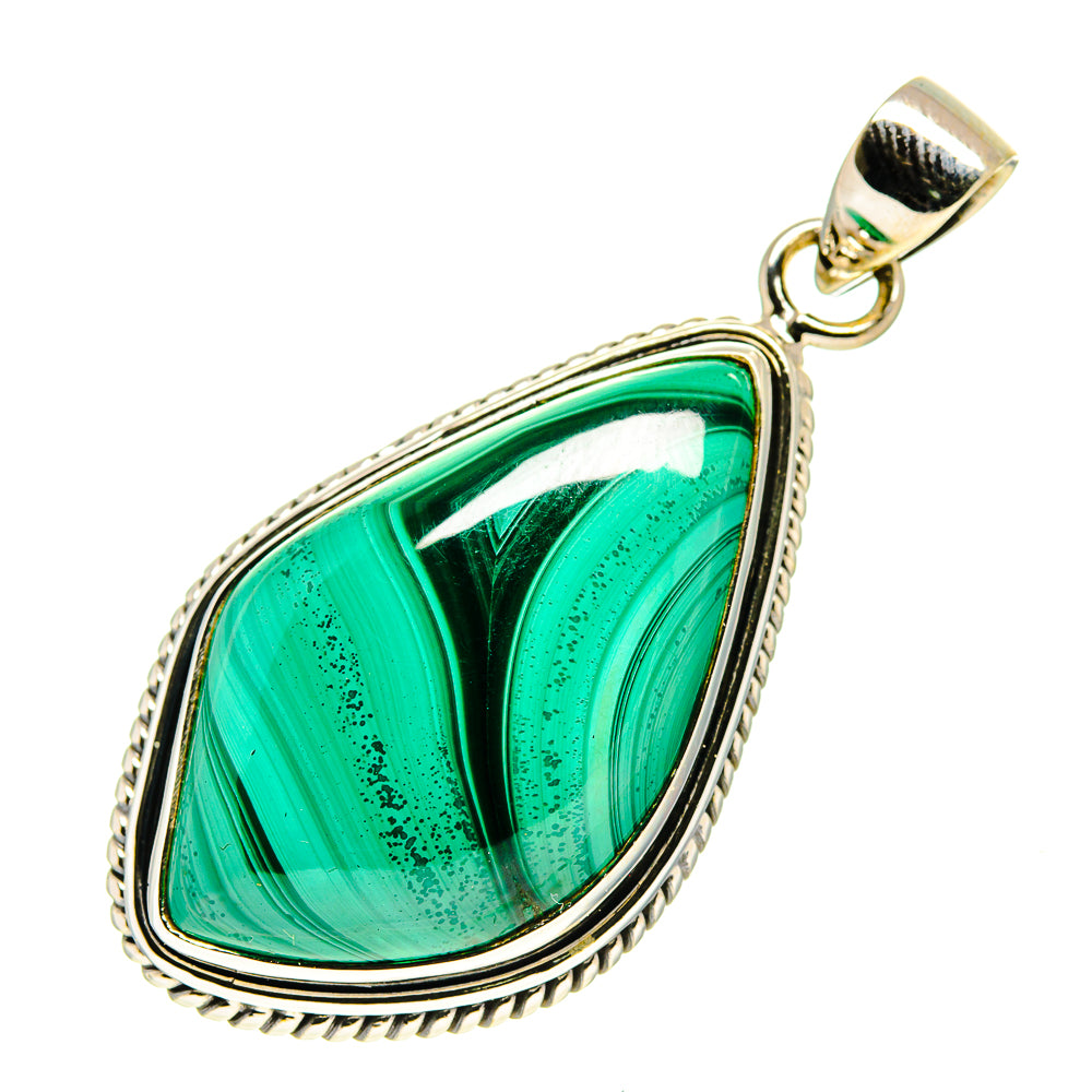 Malachite Pendants handcrafted by Anasilvercos - PD759499