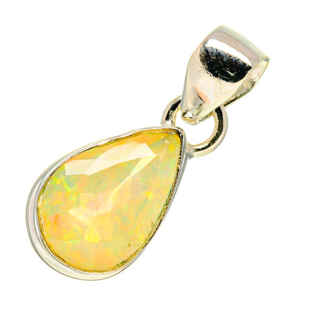 Ethiopian Opal Pendants handcrafted by Anasilvercos - PD759503
