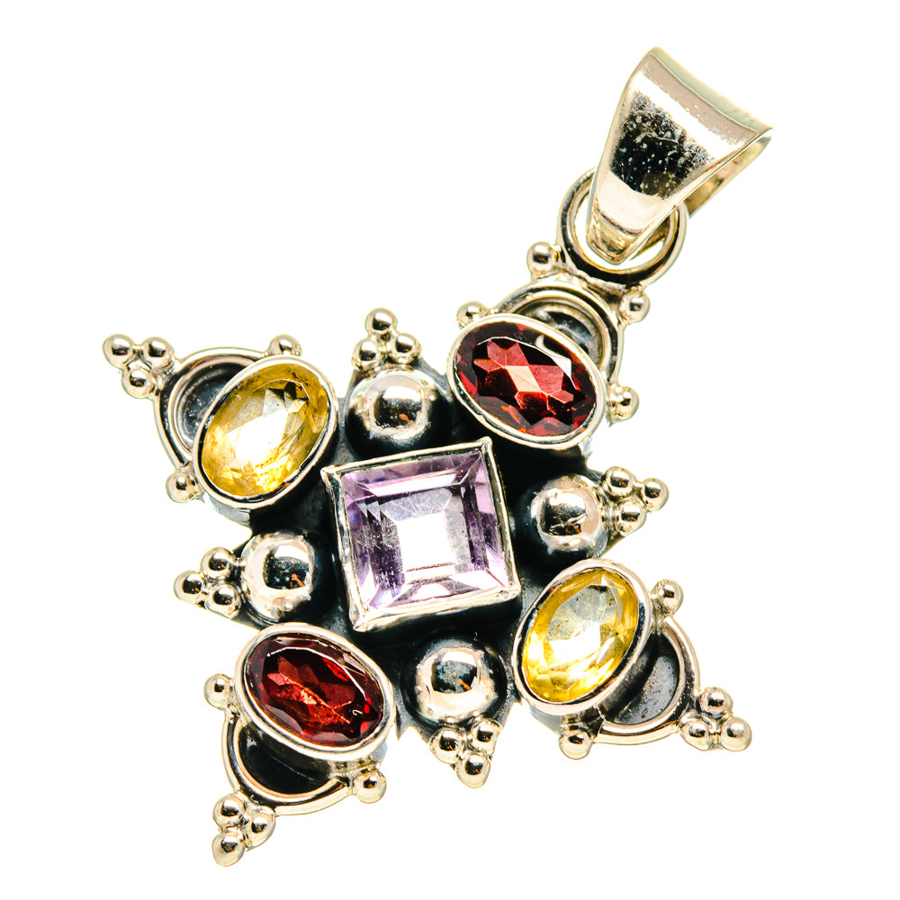 Amethyst Pendants handcrafted by Anasilvercos - PD759518