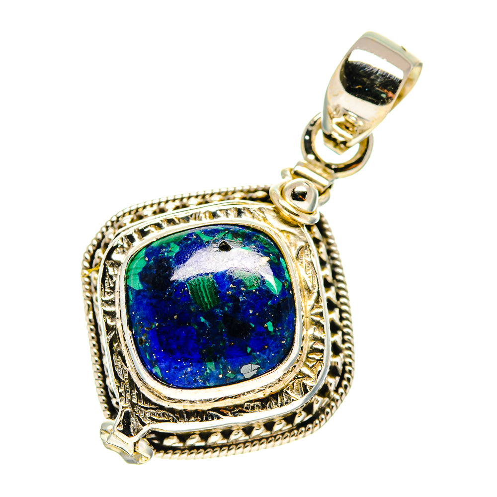 Azurite Pendants handcrafted by Anasilvercos - PD759520