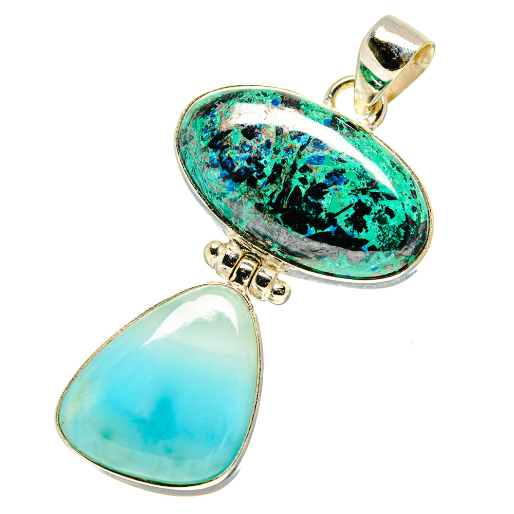 Shattuckite Pendants handcrafted by Anasilvercos - PD759534