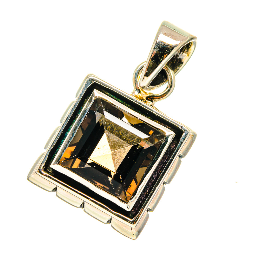 Smoky Quartz Pendants handcrafted by Anasilvercos - PD759544