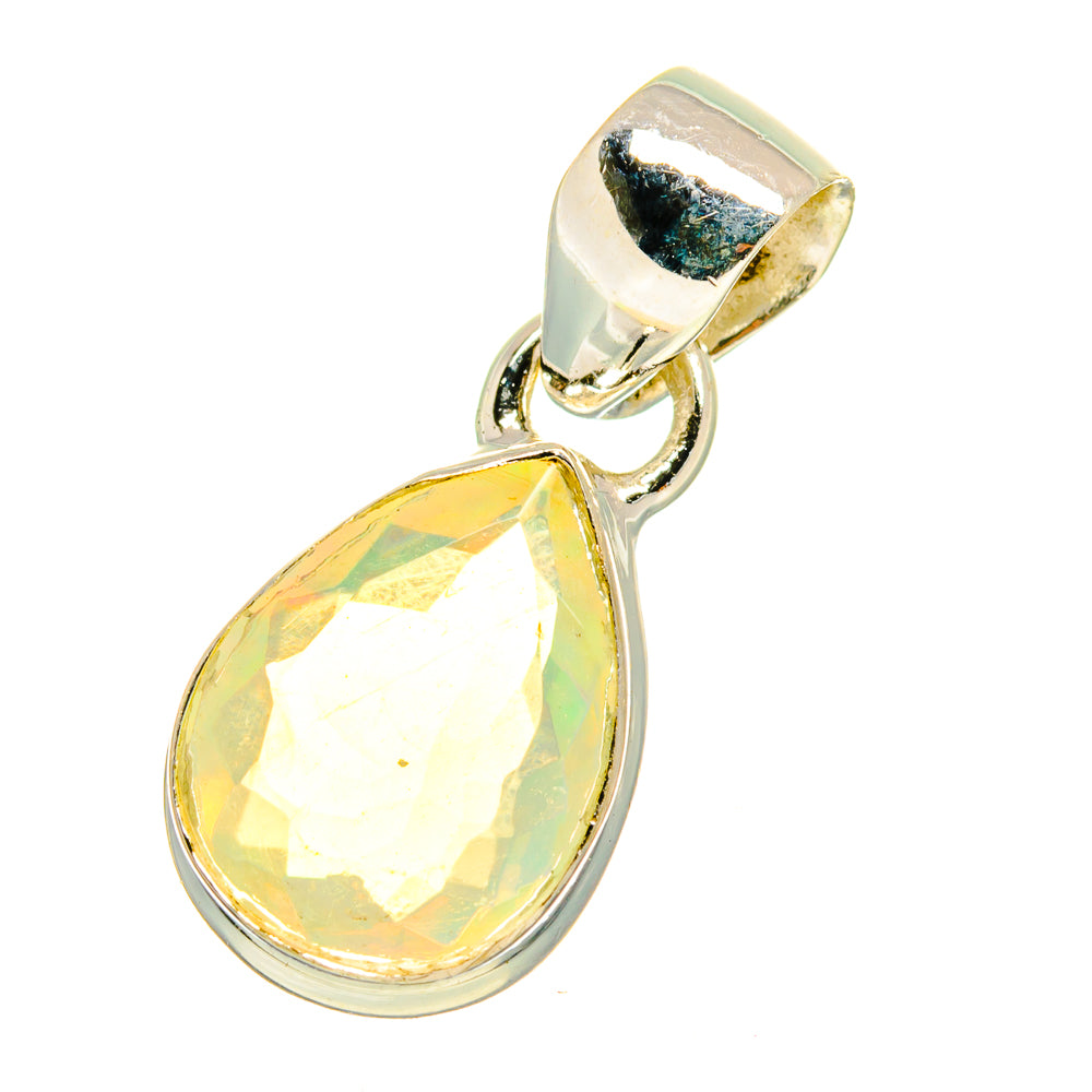 Ethiopian Opal Pendants handcrafted by Anasilvercos - PD759571