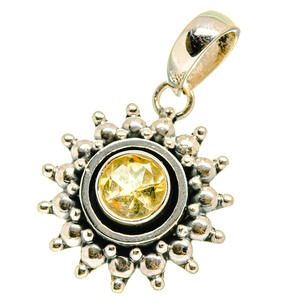 Citrine Pendants handcrafted by Anasilvercos - PD759574