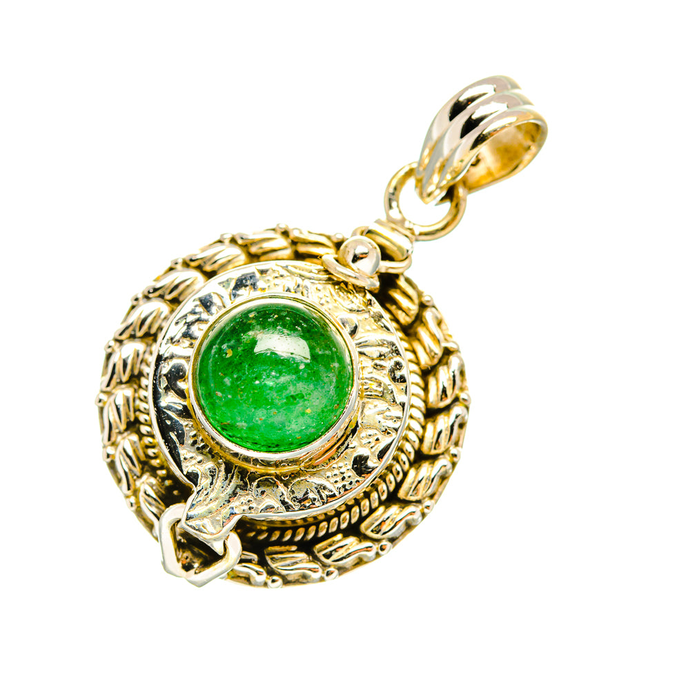 Green Aventurine Pendants handcrafted by Anasilvercos - PD7598