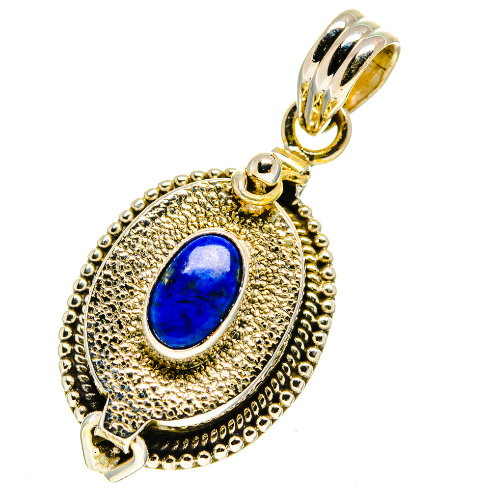 Lapis Lazuli Pendants handcrafted by Anasilvercos - PD759922
