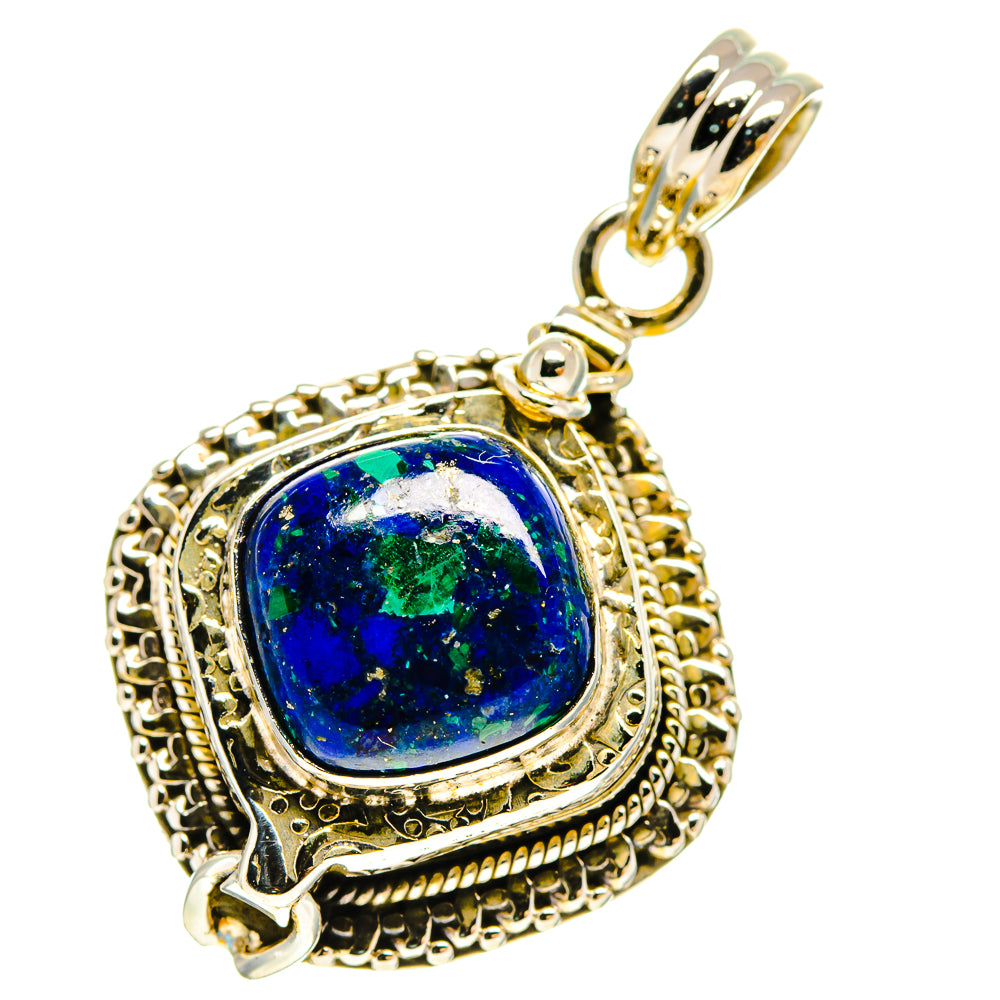 Azurite Pendants handcrafted by Anasilvercos - PD759935