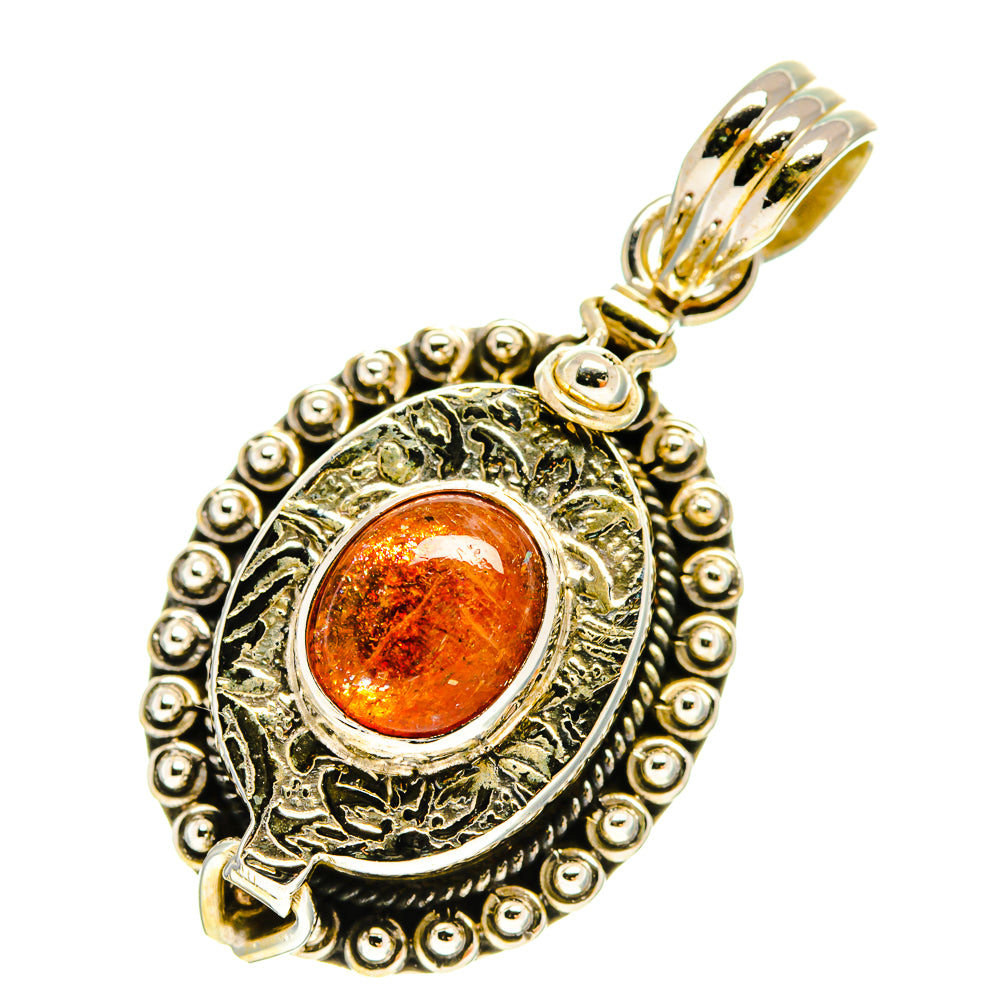 Sunstone Pendants handcrafted by Anasilvercos - PD759942