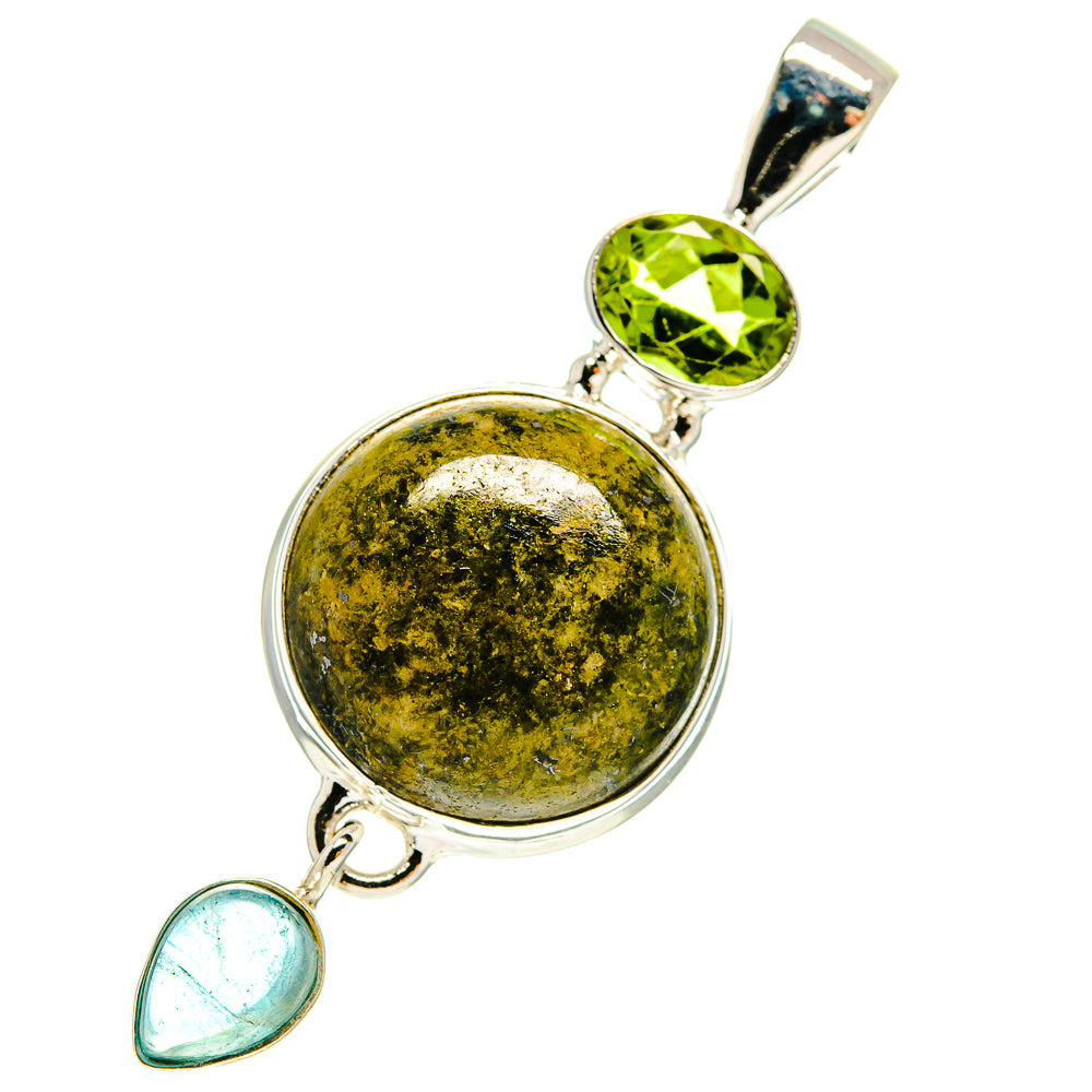 Rainforest Jasper Pendants handcrafted by Anasilvercos - PD759961