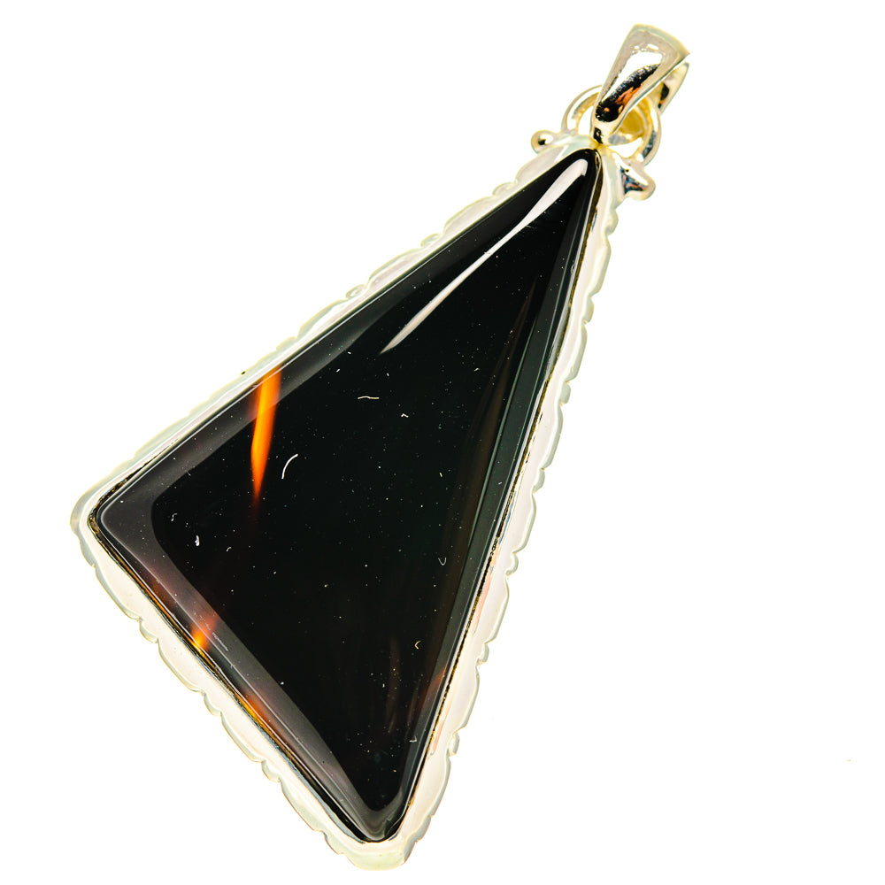 Black Onyx Pendants handcrafted by Anasilvercos - PD759973