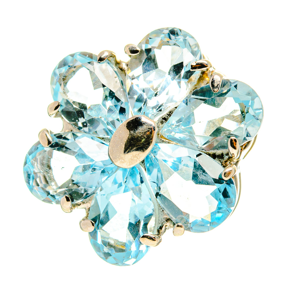 Blue Topaz Pendants handcrafted by Anasilvercos - PD759986