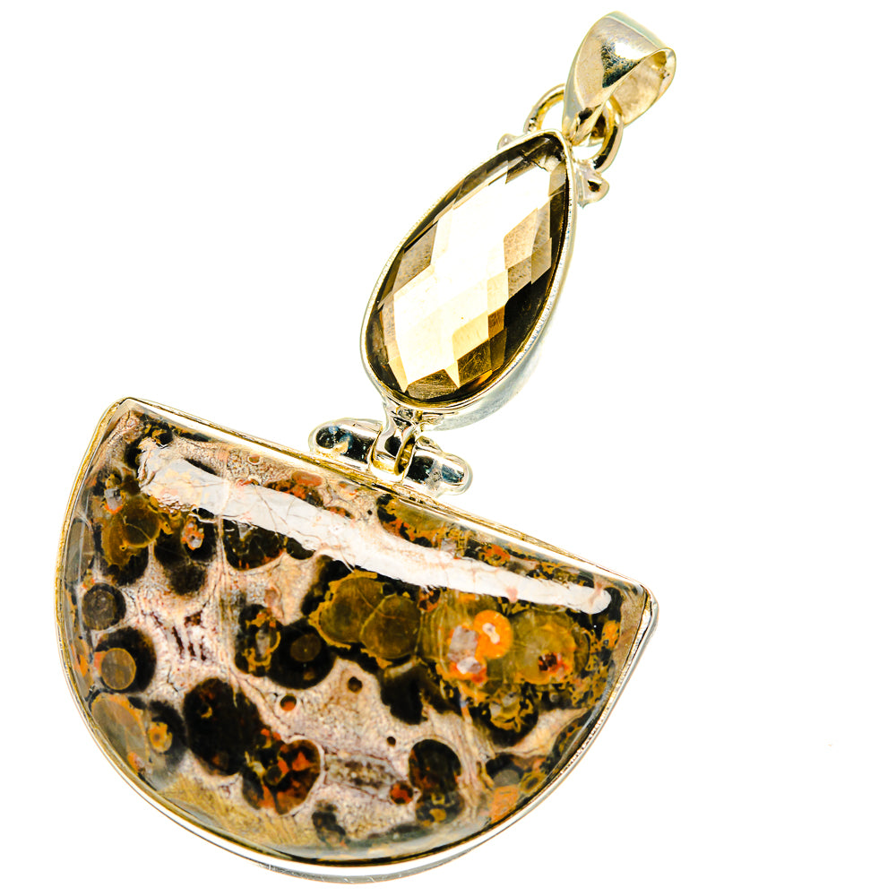 Poppy Jasper Pendants handcrafted by Anasilvercos - PD760003