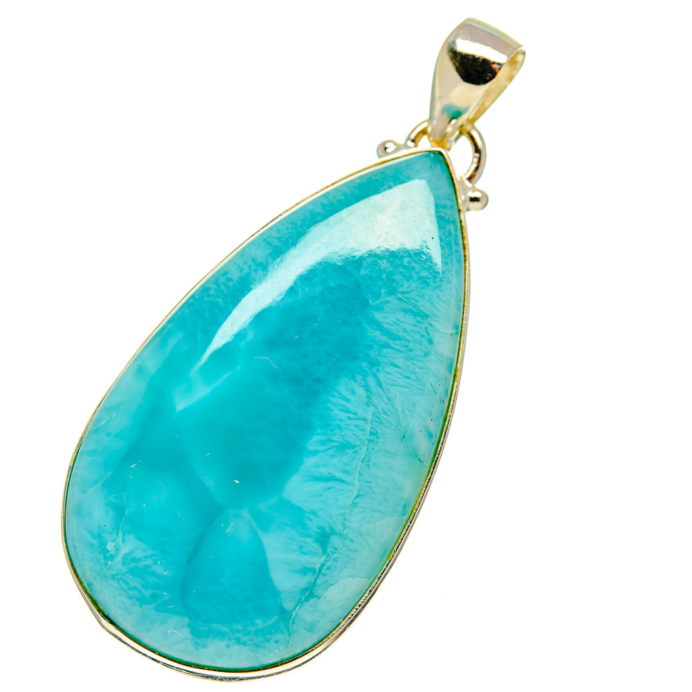 Larimar Pendants handcrafted by Anasilvercos - PD760008