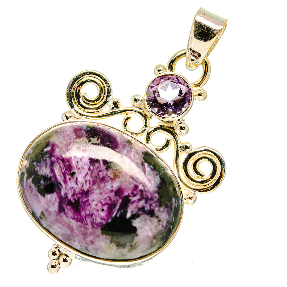 Charoite Pendants handcrafted by Anasilvercos - PD760009