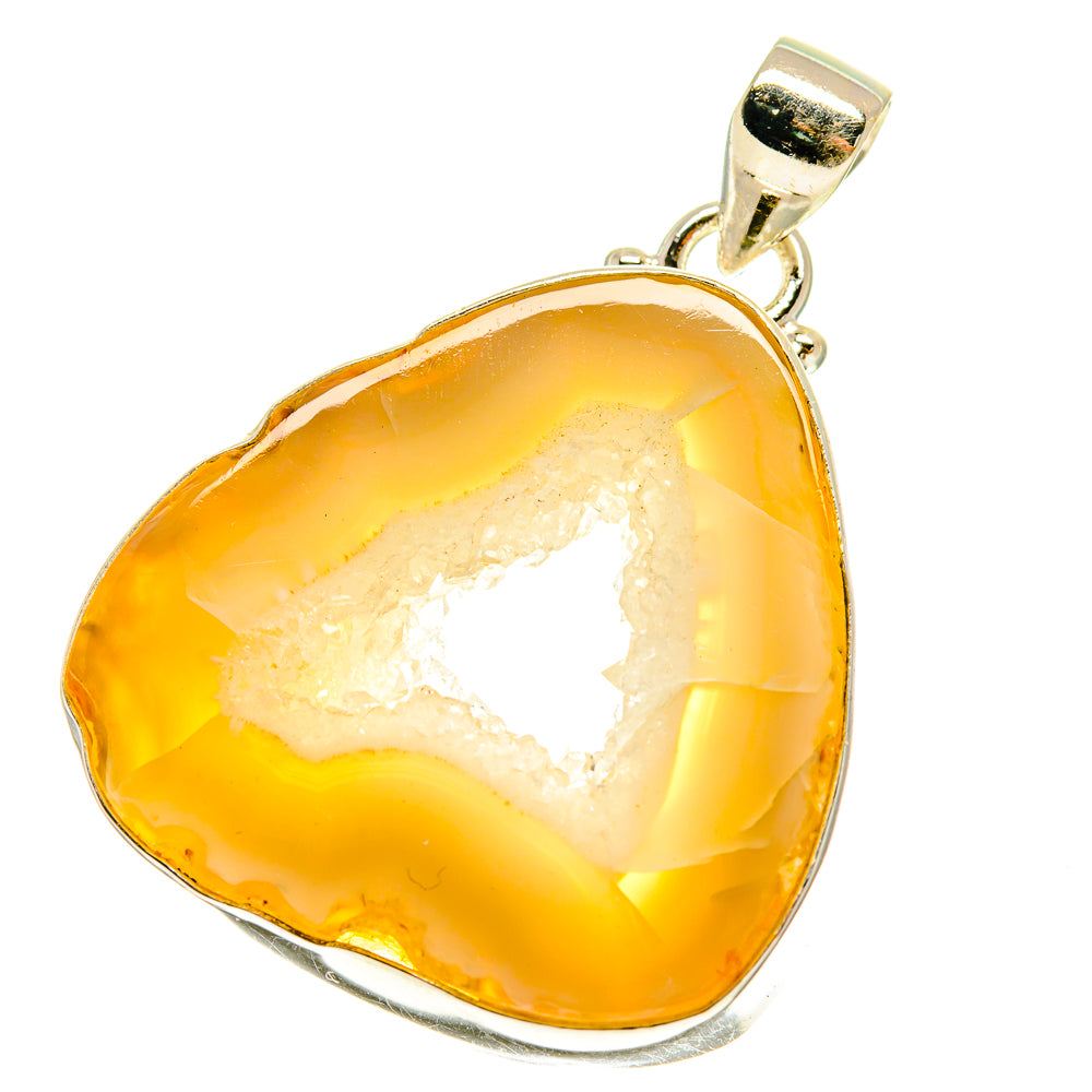 Geode Slice Pendants handcrafted by Anasilvercos - PD760024
