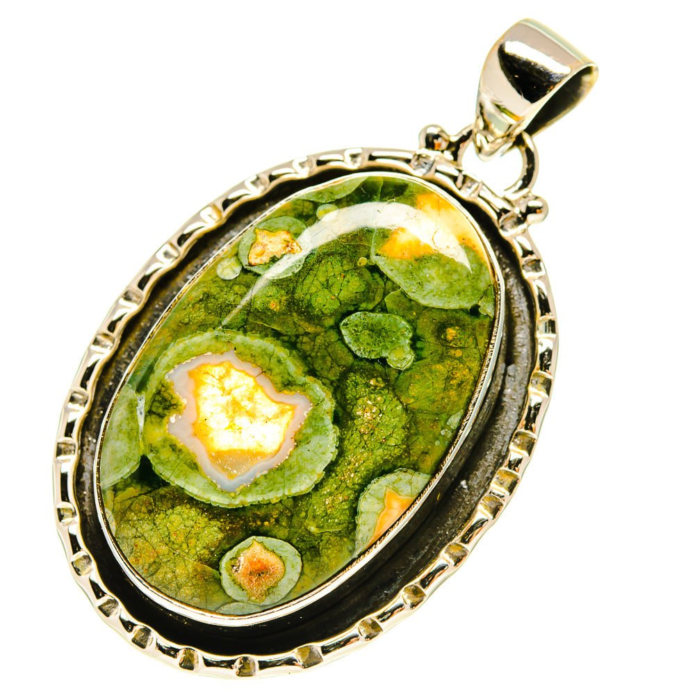 Rainforest Opal Pendants handcrafted by Anasilvercos - PD760030