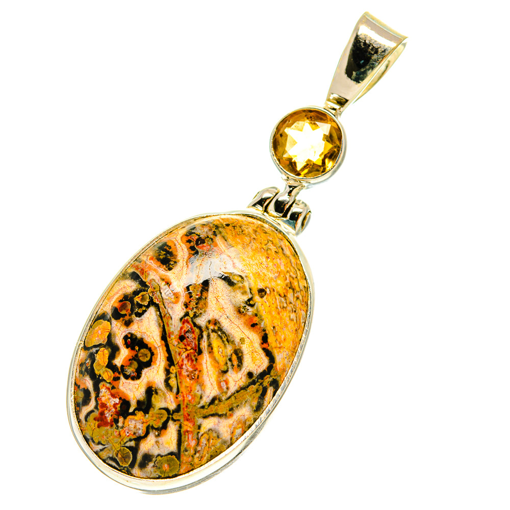 Poppy Jasper Pendants handcrafted by Anasilvercos - PD760035