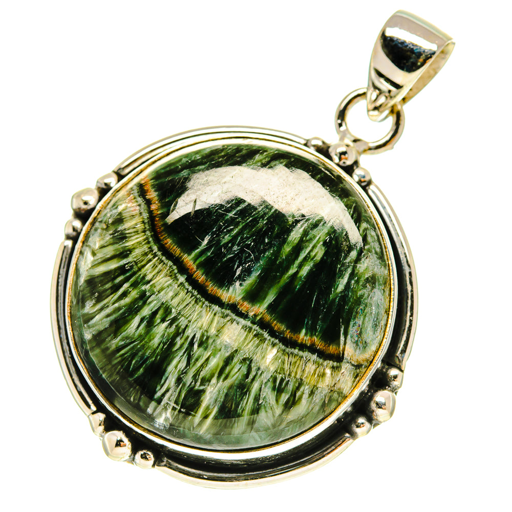 Seraphinite Pendants handcrafted by Anasilvercos - PD760042