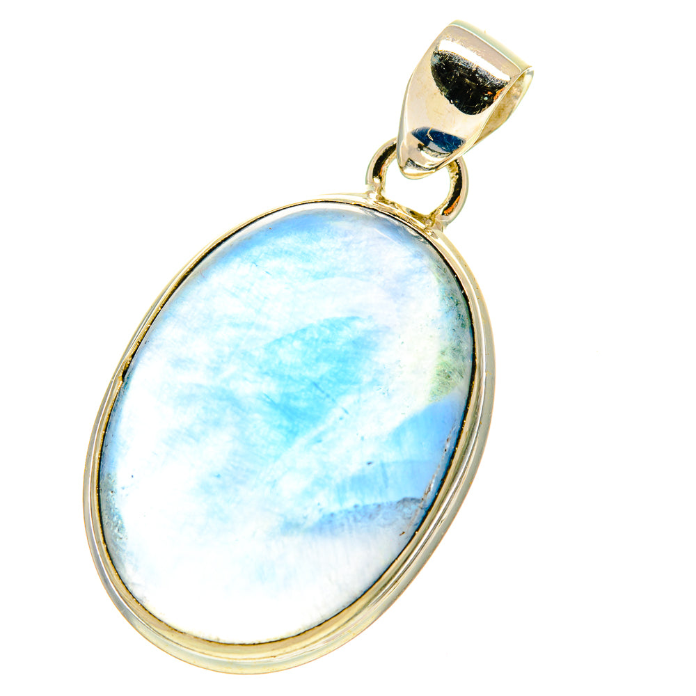 Blue Fluorite Pendants handcrafted by Anasilvercos - PD760054