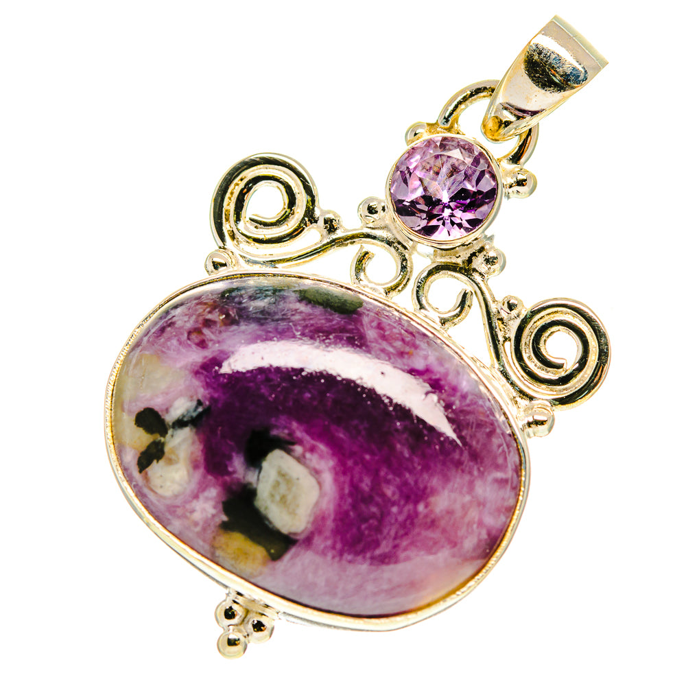 Tiffany Stone Pendants handcrafted by Anasilvercos - PD760057