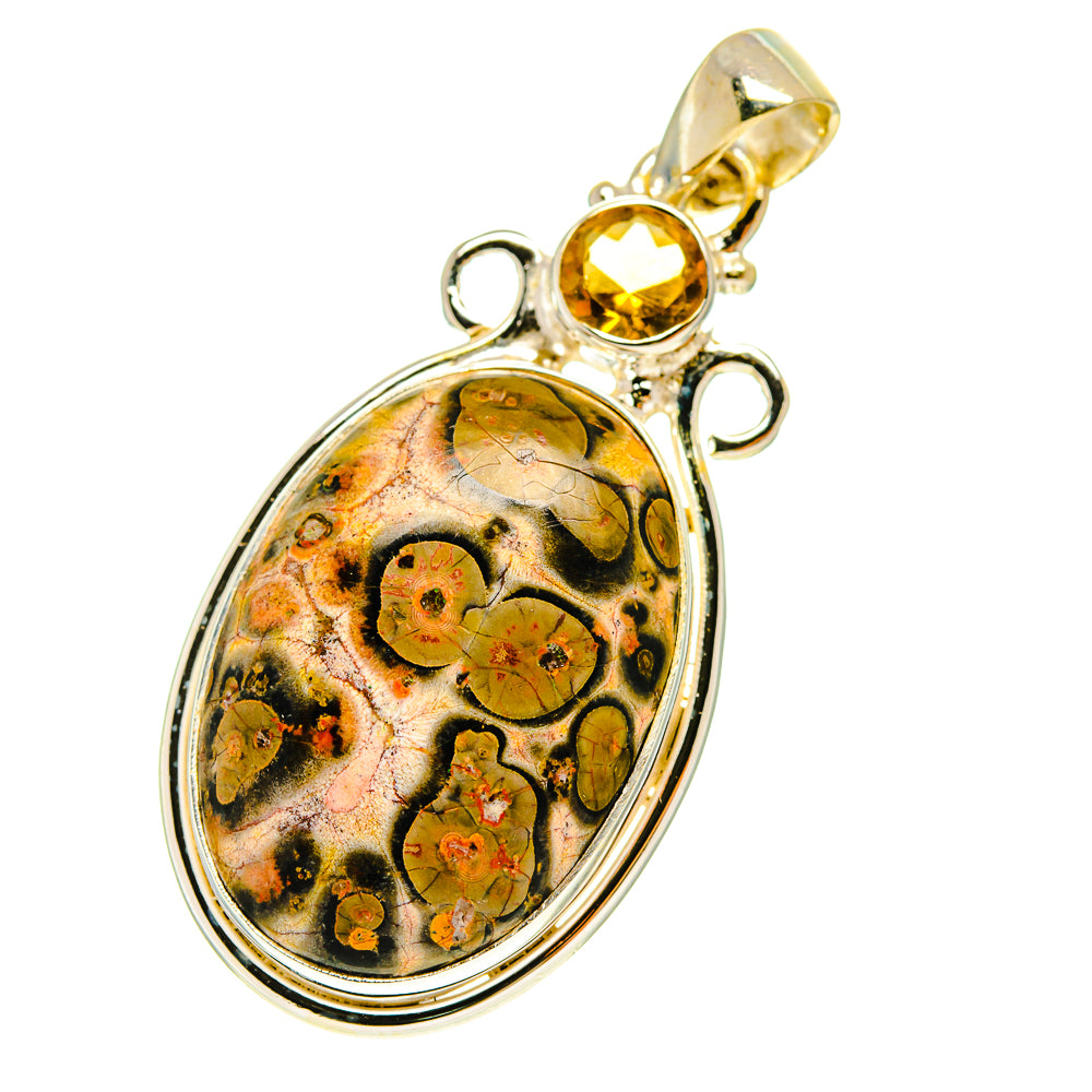 Poppy Jasper Pendants handcrafted by Anasilvercos - PD760060