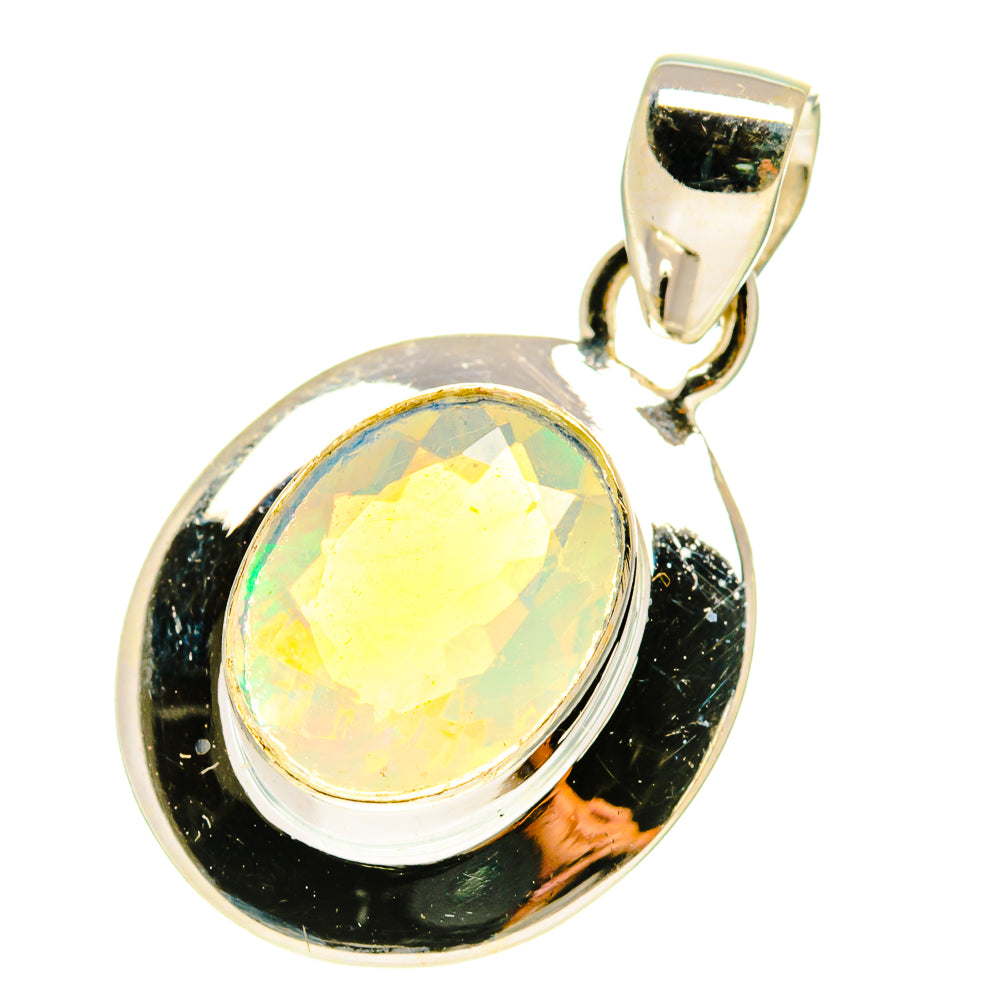 Ethiopian Opal Pendants handcrafted by Anasilvercos - PD760062