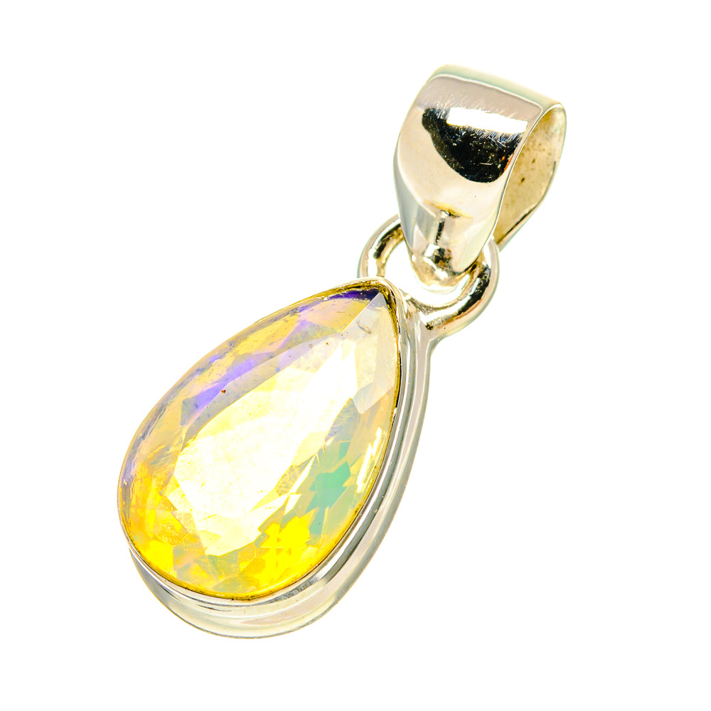 Ethiopian Opal Pendants handcrafted by Anasilvercos - PD760065