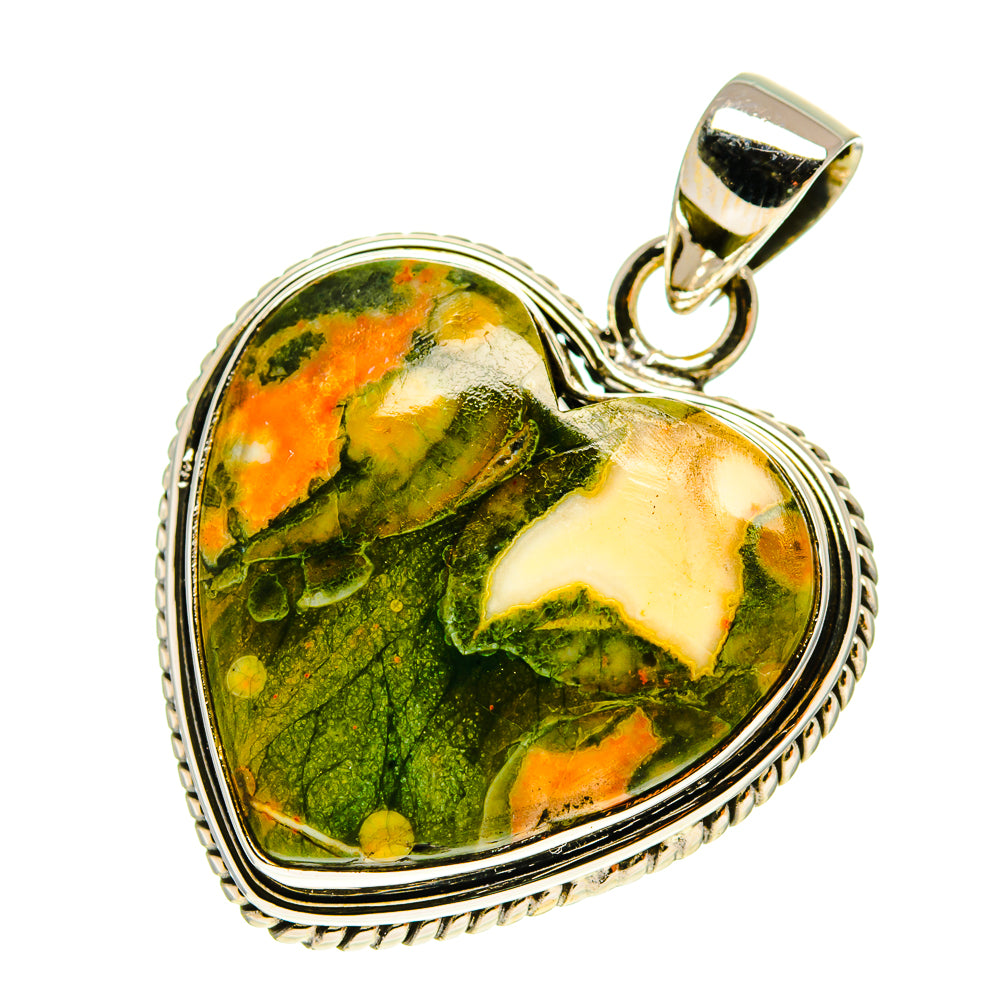 Rainforest Opal Pendants handcrafted by Anasilvercos - PD760070