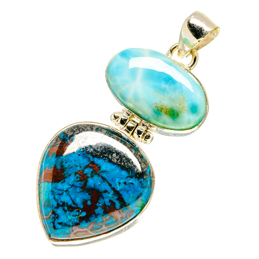 Shattuckite Pendants handcrafted by Anasilvercos - PD760085