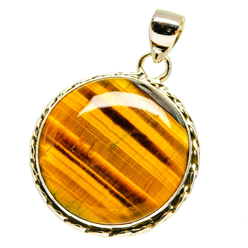 Tiger Eye Pendants handcrafted by Anasilvercos - PD760092